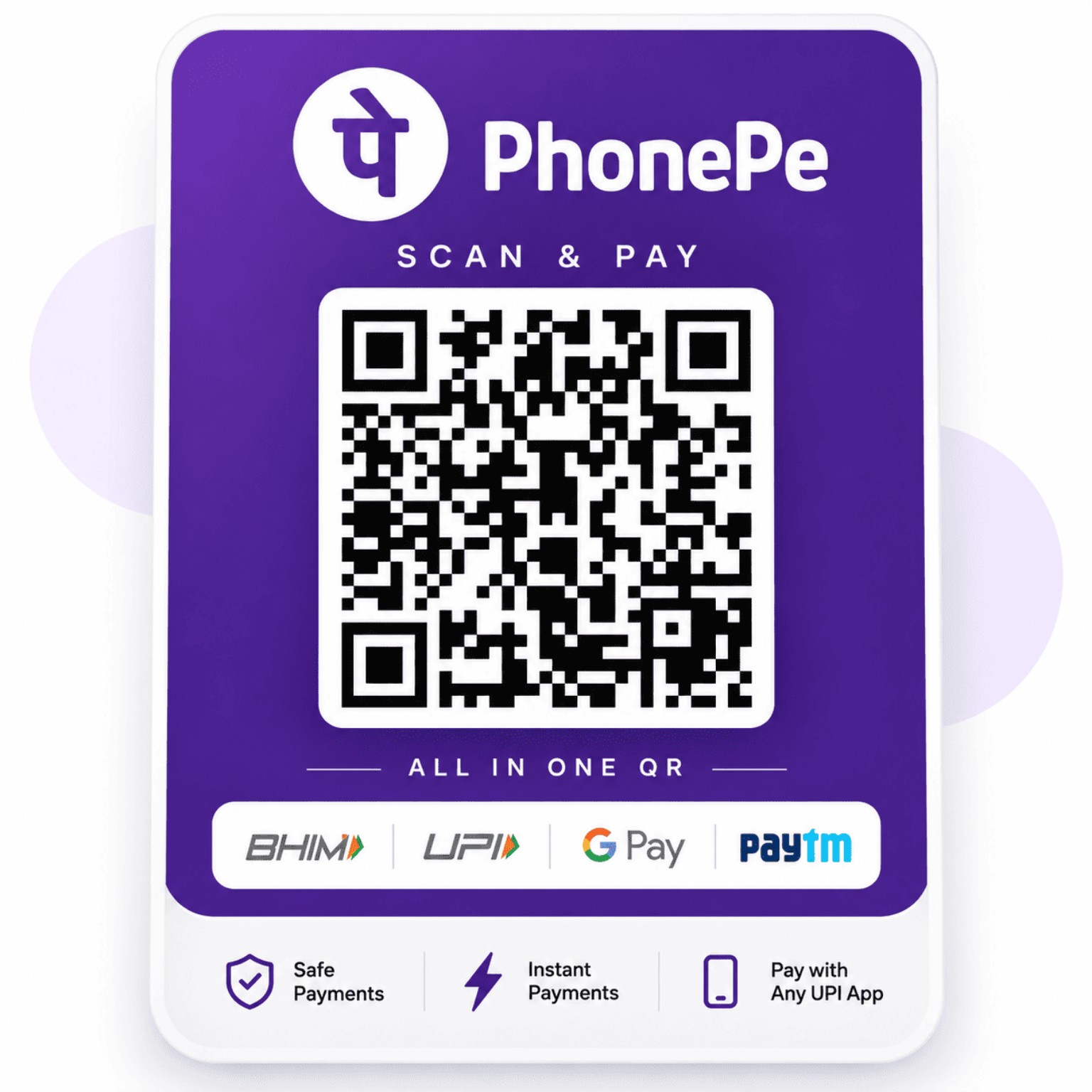 Sugar Moon UPI QR code